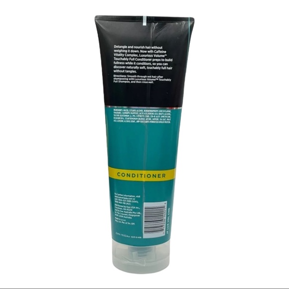 John Frieda Luxurious Volume Touchably Full Shampoo Conditioner 11 oz Fine Hair - Picture 6 of 7